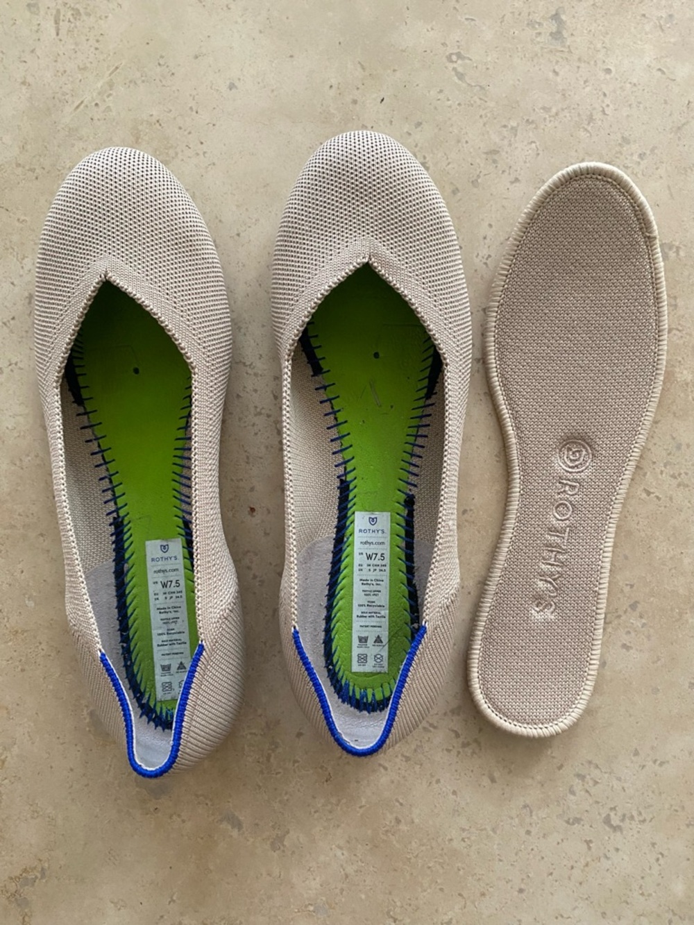 Rothys Women’s Rounded Toe Flats - Picture 6 of 8